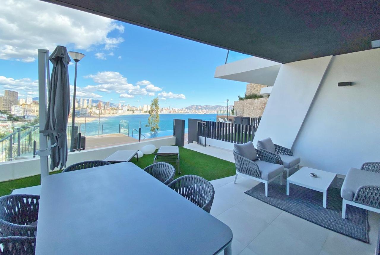 Luxury Apartment With Private Hot Tub By Poniente Beach Μπένιντορμ Εξωτερικό φωτογραφία