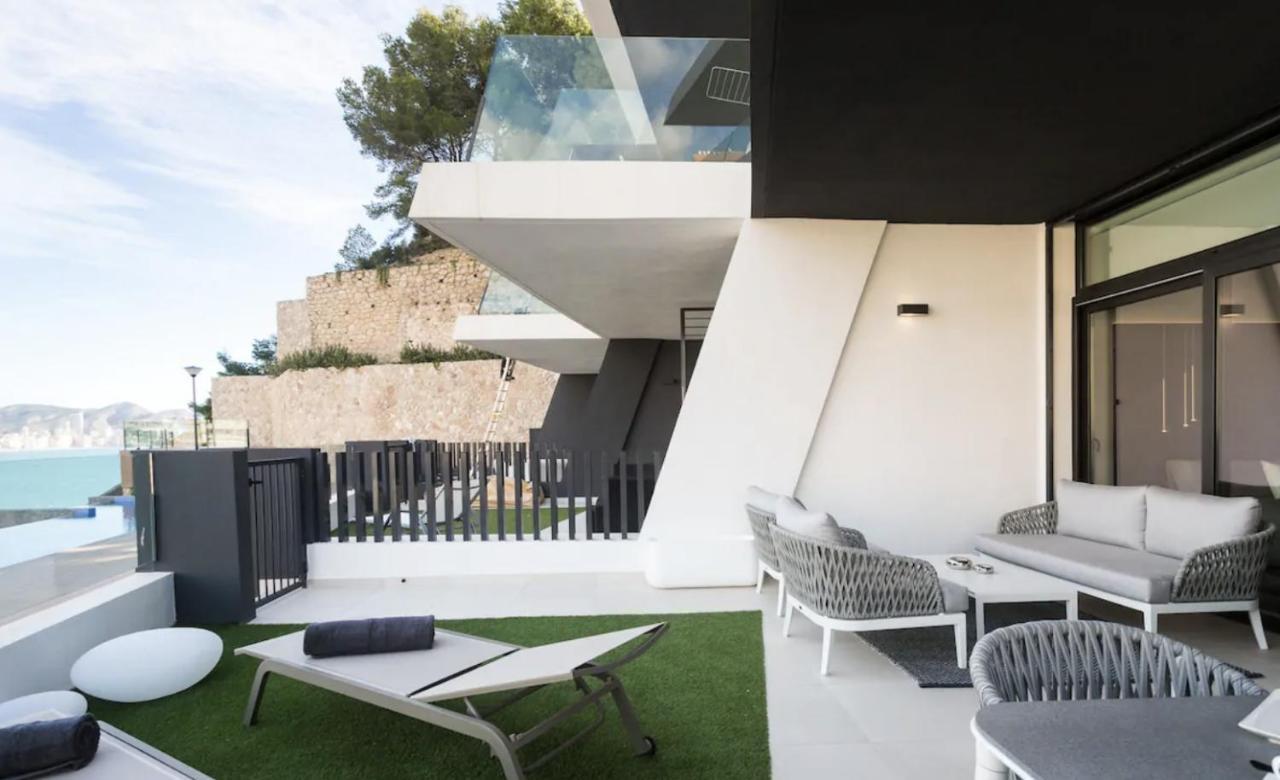 Luxury Apartment With Private Hot Tub By Poniente Beach Μπένιντορμ Εξωτερικό φωτογραφία